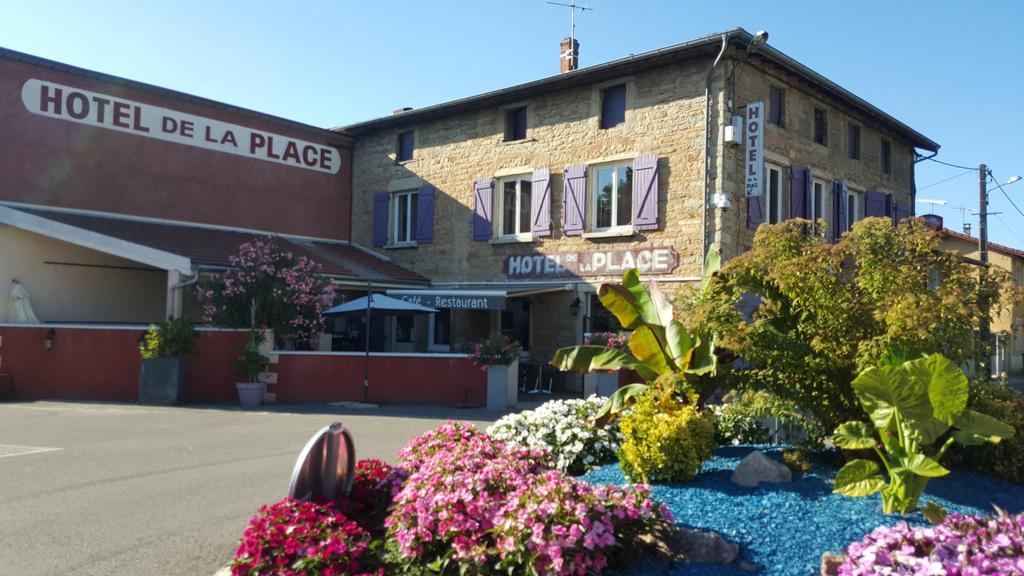 Hotel De La Place Loyettes Buitenkant foto